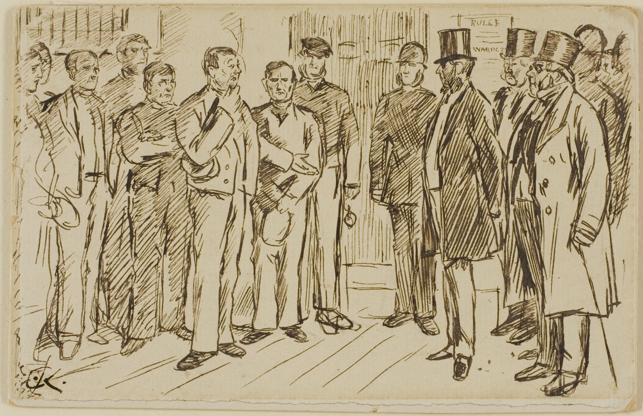 Identification du prisonnier - Charles Samuel Keene