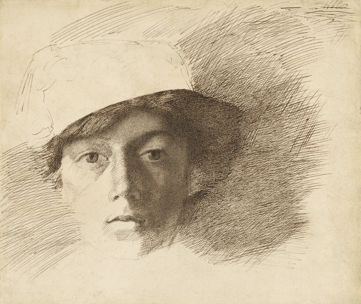 Autoportrait - Charles Samuel Keene