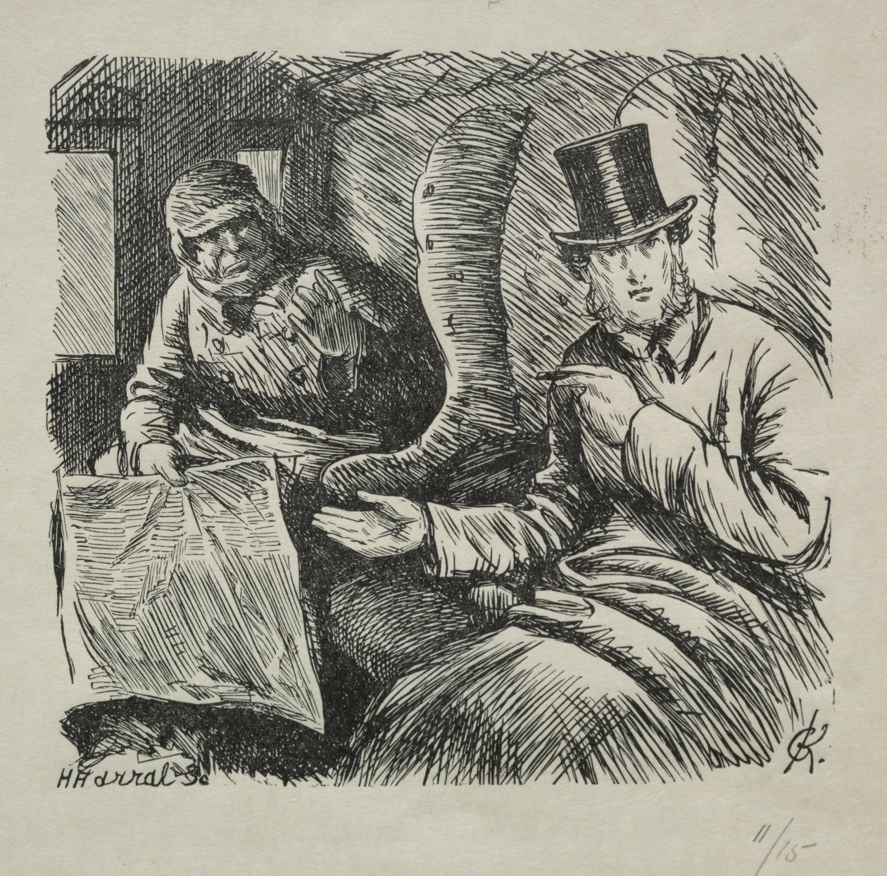 Fumer strictement interdit - Charles Samuel Keene