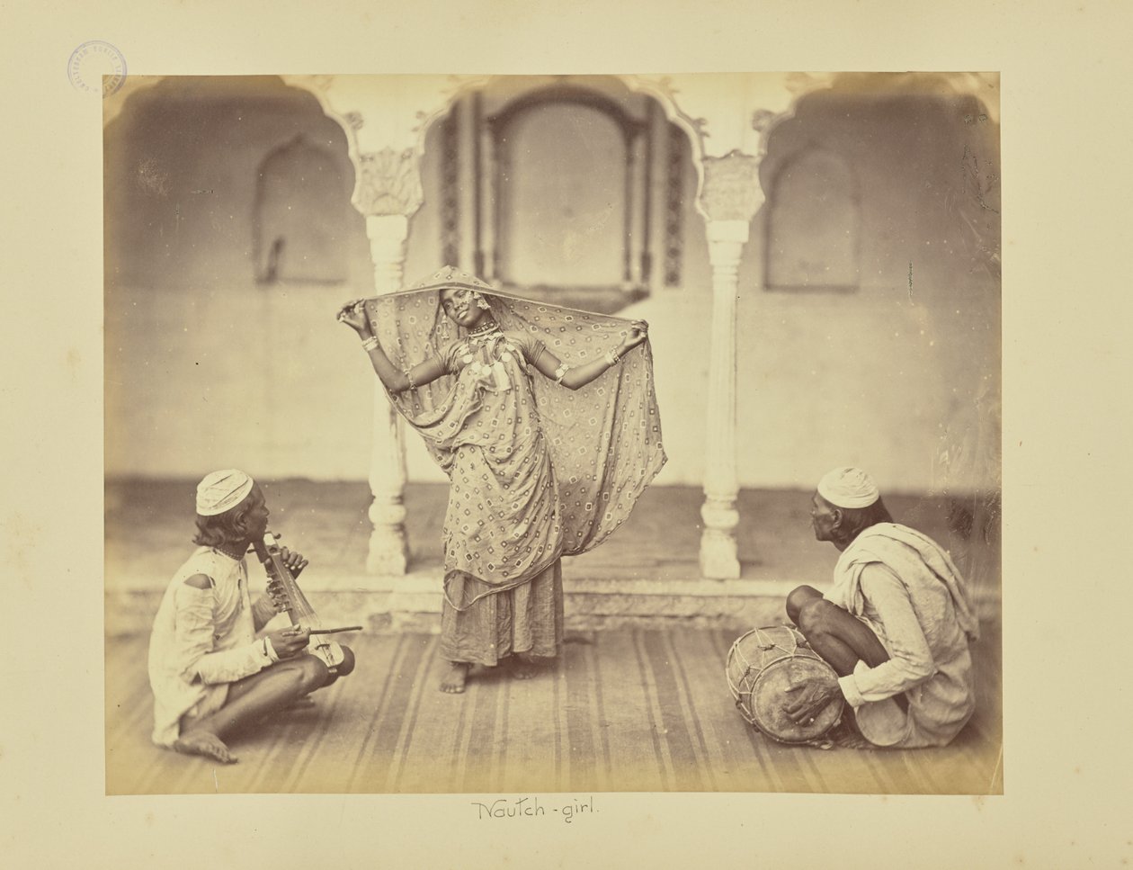 Nautch - fille - Charles Shepherd