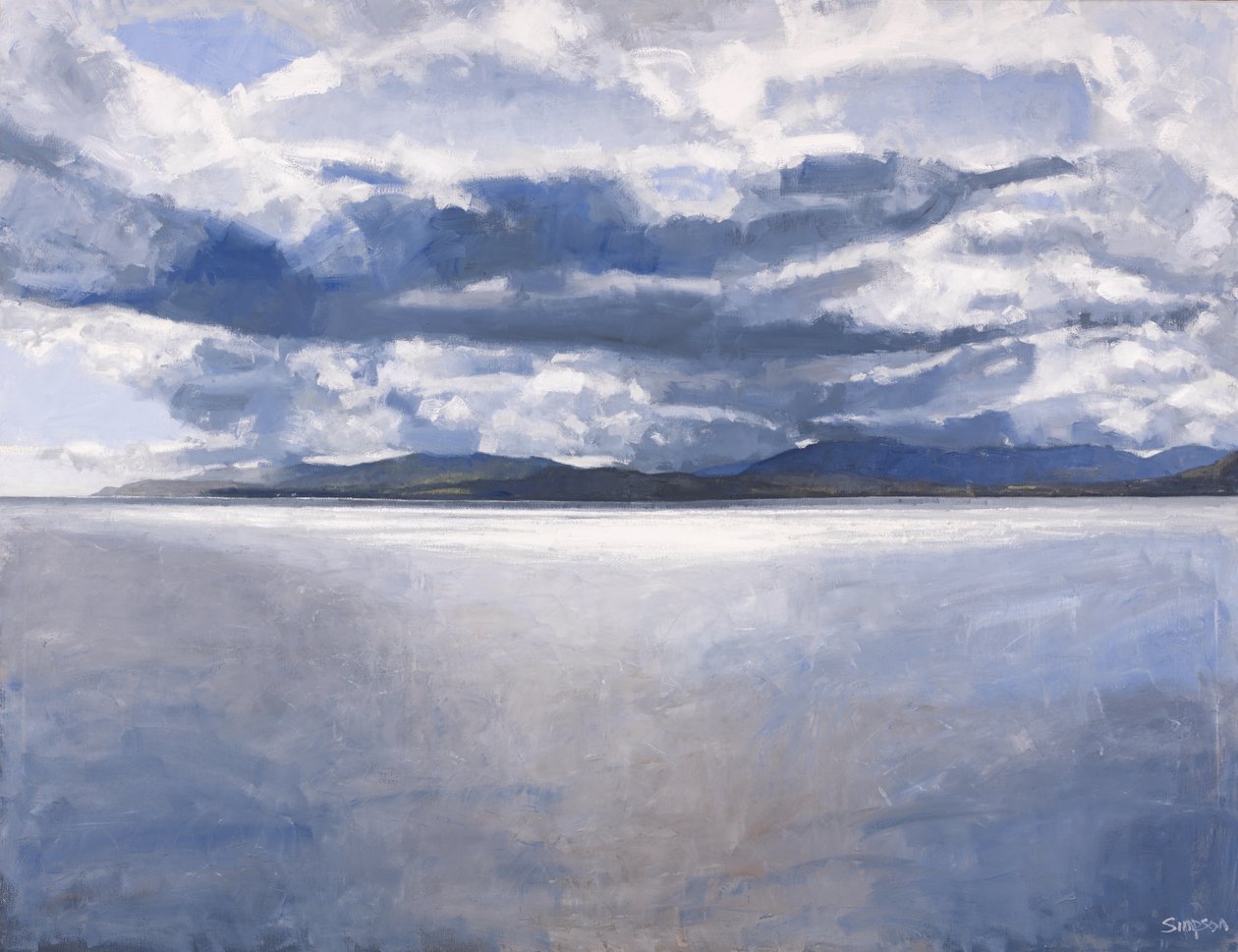 Île de Mull, 2017 (huile sur toile) - Charles Simpson