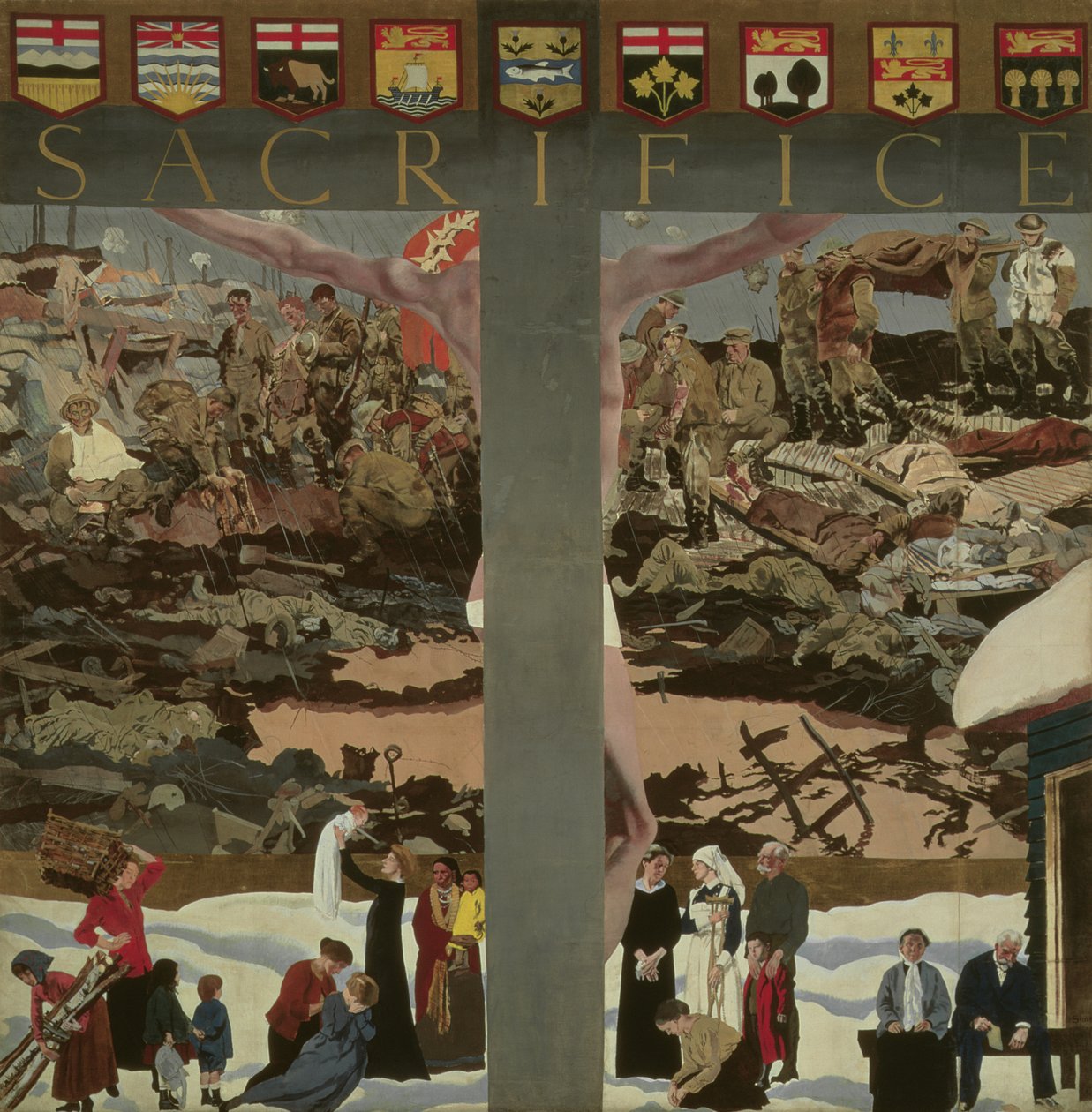 Sacrifice, vers 1918 - Charles Sims