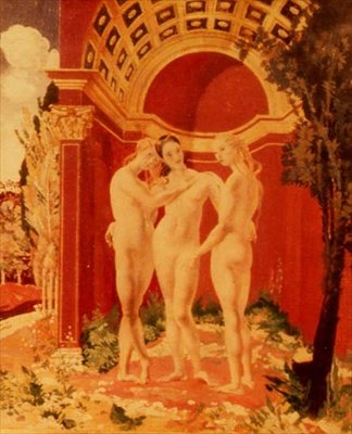 Les Trois Grâces - Charles Sims