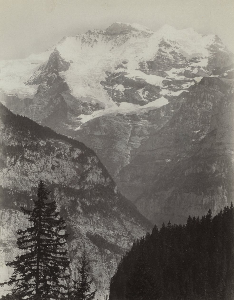 Jungfrau, vue de Mürren, Suisse - Charles Soulier