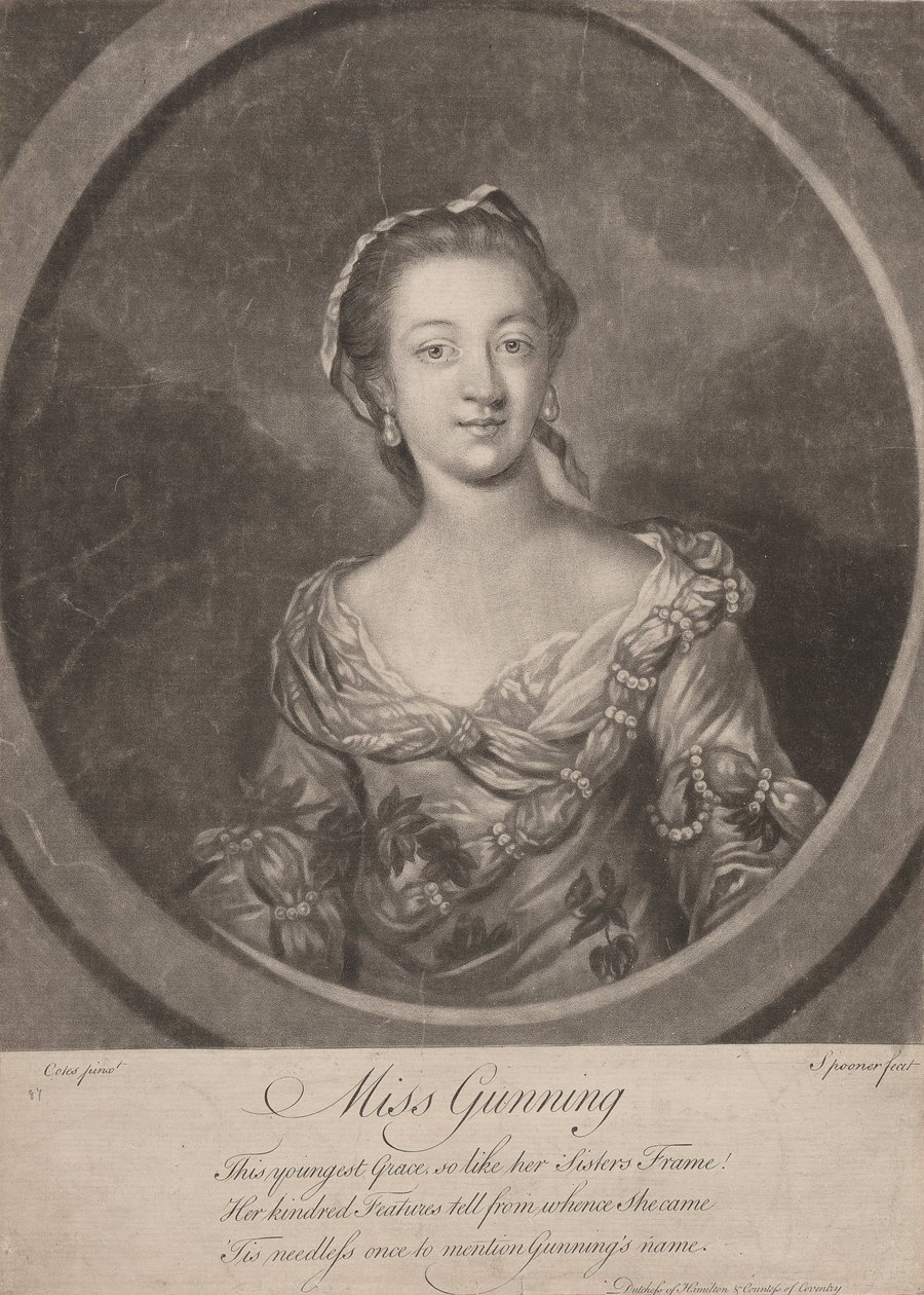 Mlle Catharine Gunning - Charles Spooner