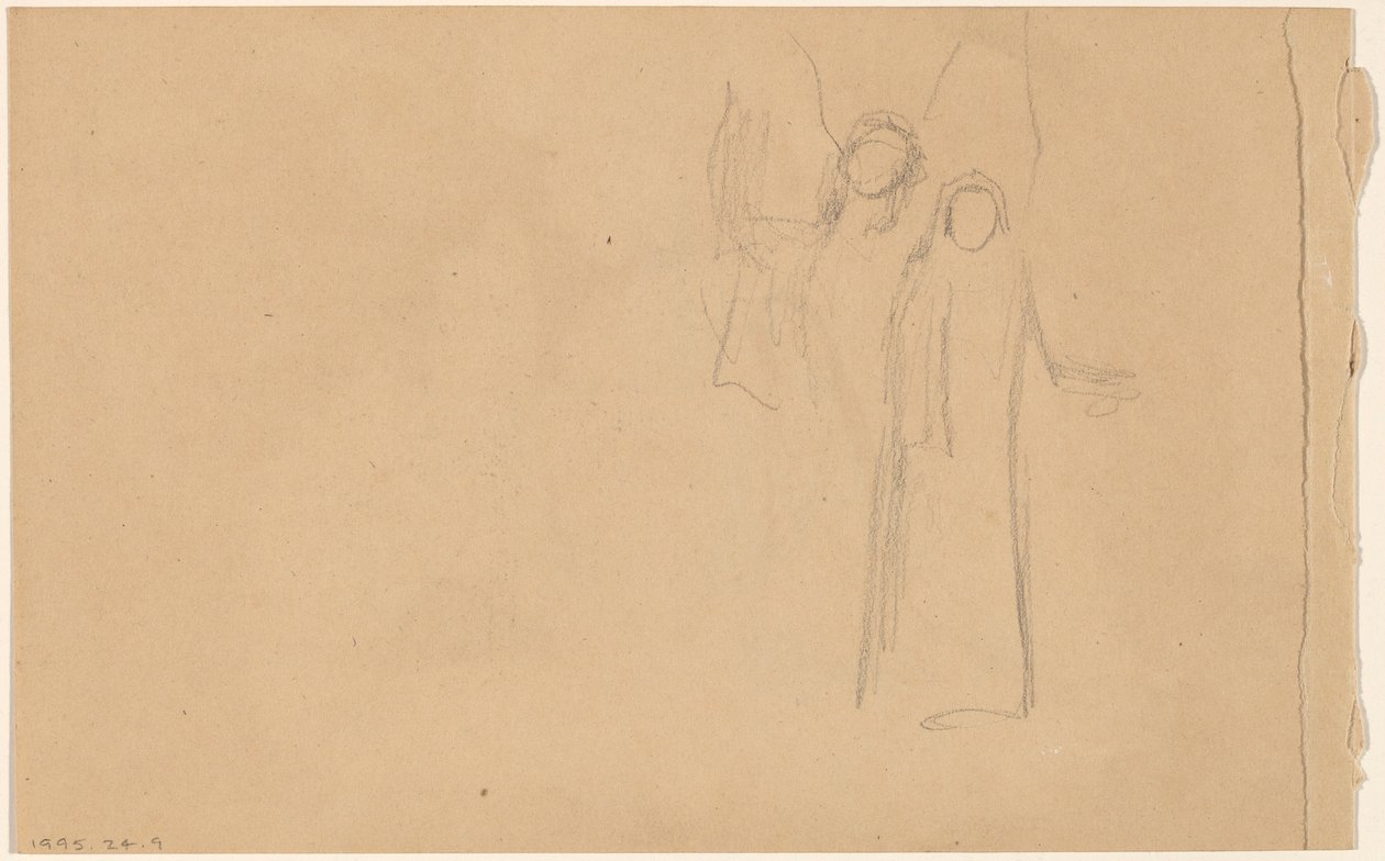 Étude de figures [verso] - Charles Sprague Pearce