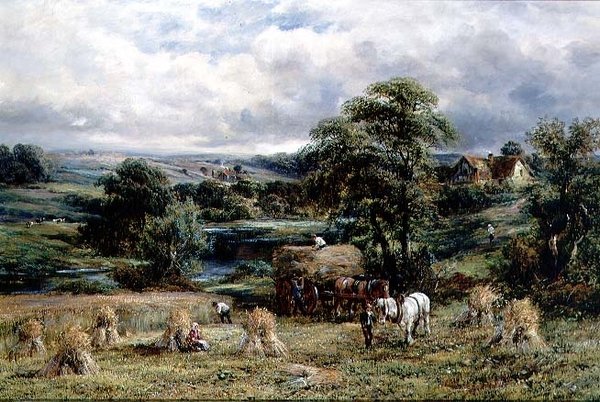 Temps de Récolte, Un Été Anglais - Charles Thomas Burt