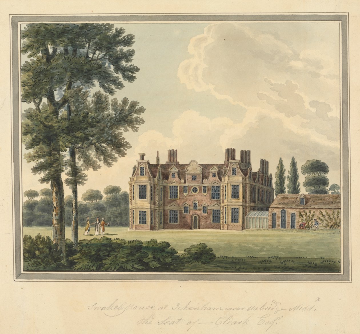 Maison Swakeley, Middlesex - Charles Tomkins