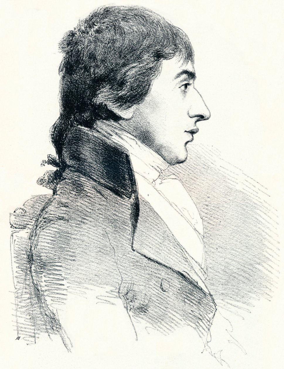 Portrait de JMW Turner, vers 1827 - Charles Turner