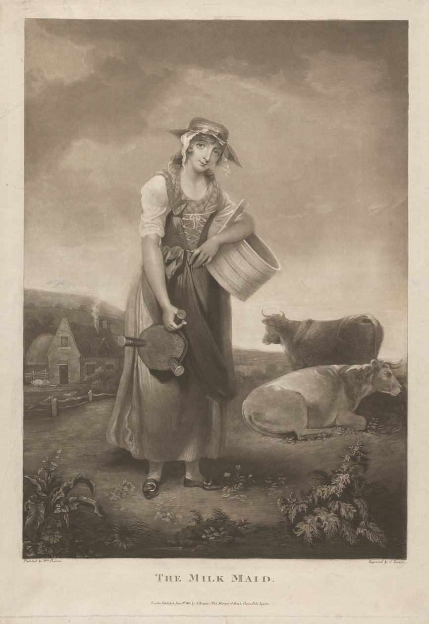 La laitière - Charles Turner