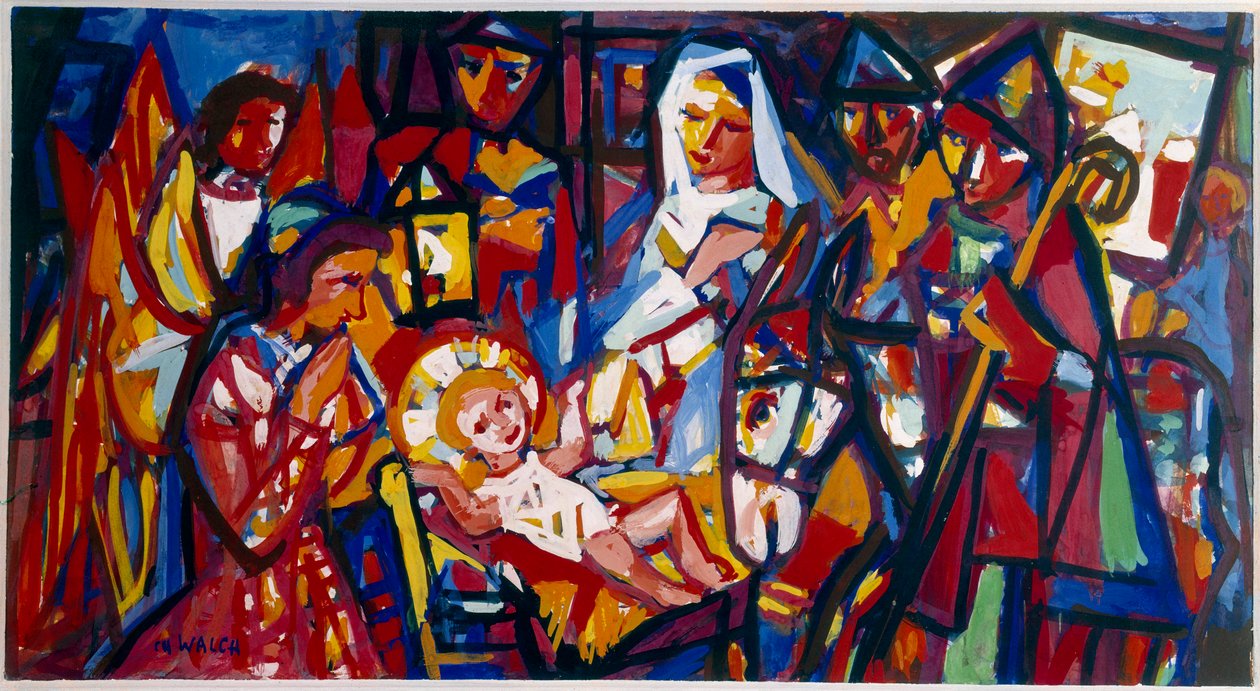 Nativité, 20e siècle - Charles Walch
