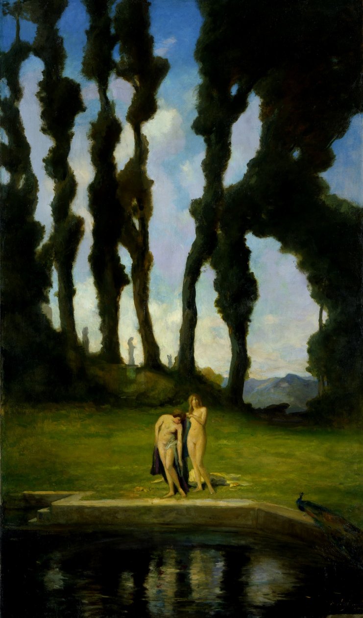 Après le bain - Charles Walter Stetson