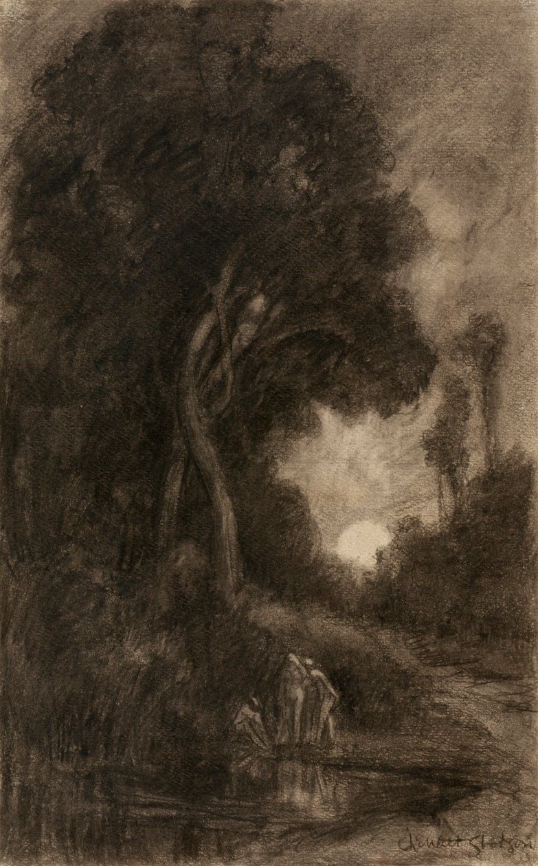 Baigneuses au clair de lune - Charles Walter Stetson