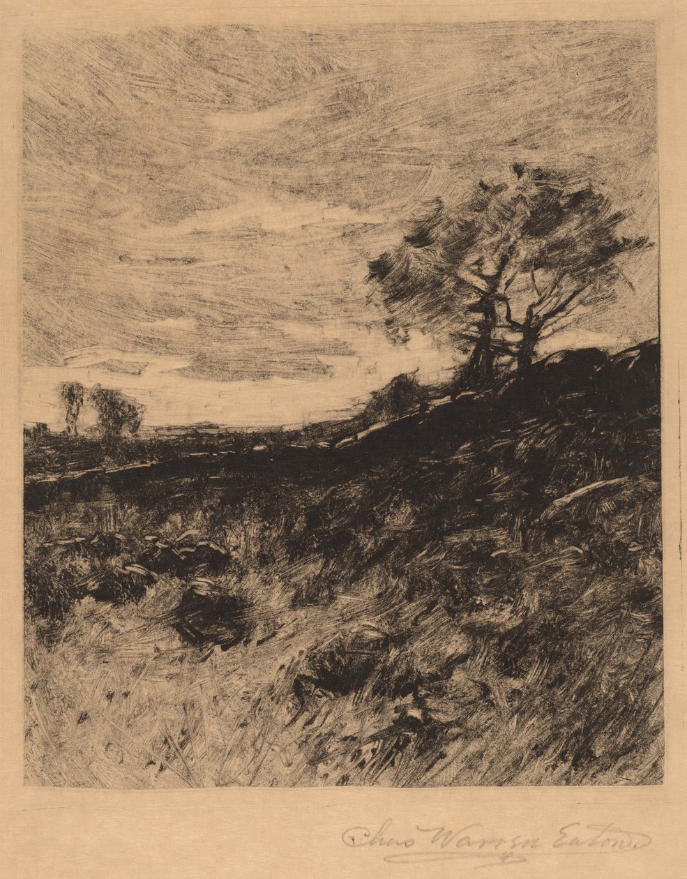 Paysage - Charles Warren Eaton