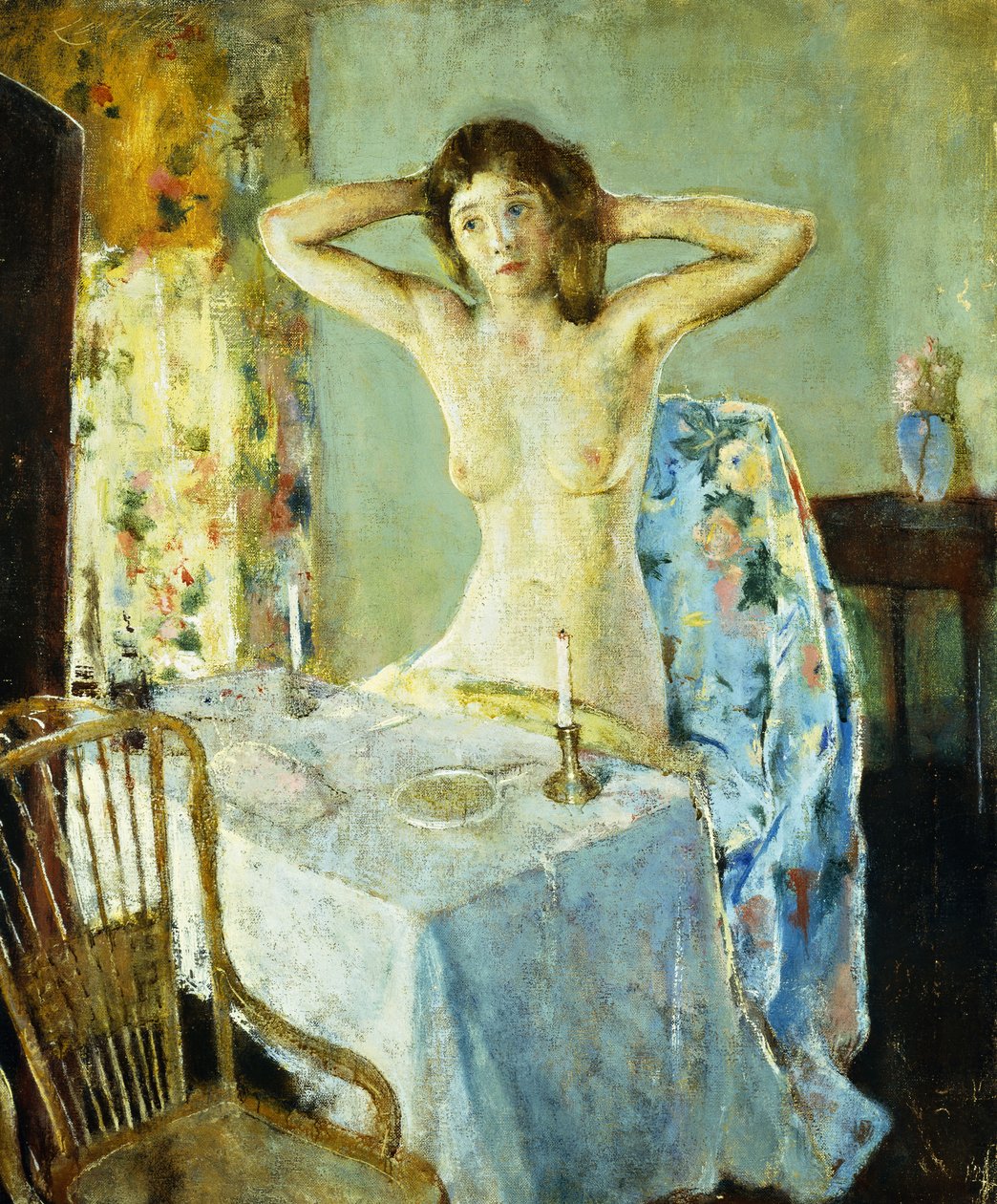 La coiffeuse - Charles Webster Hawthorne