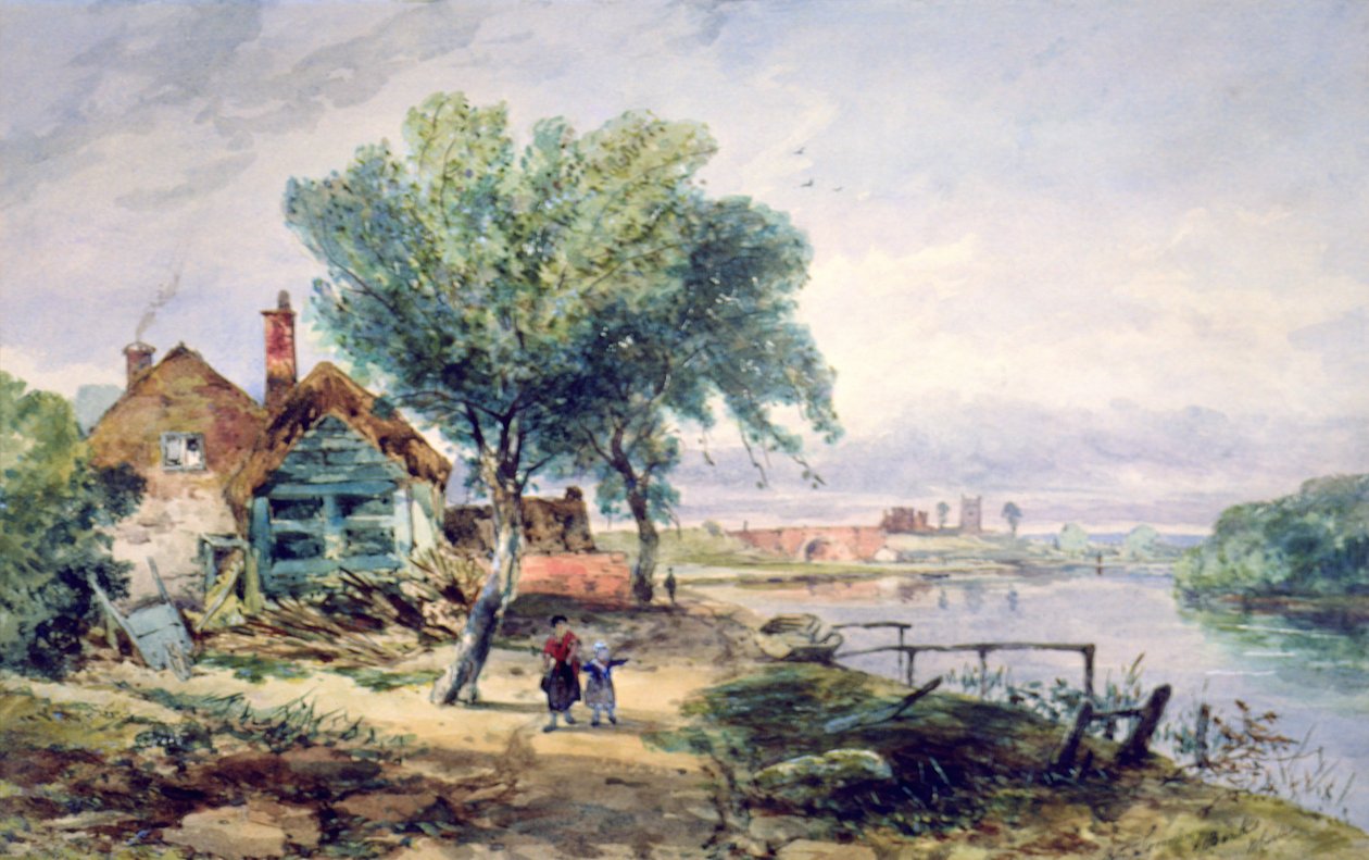 Vue de la Tamise près de Sonning - Charles William Carter