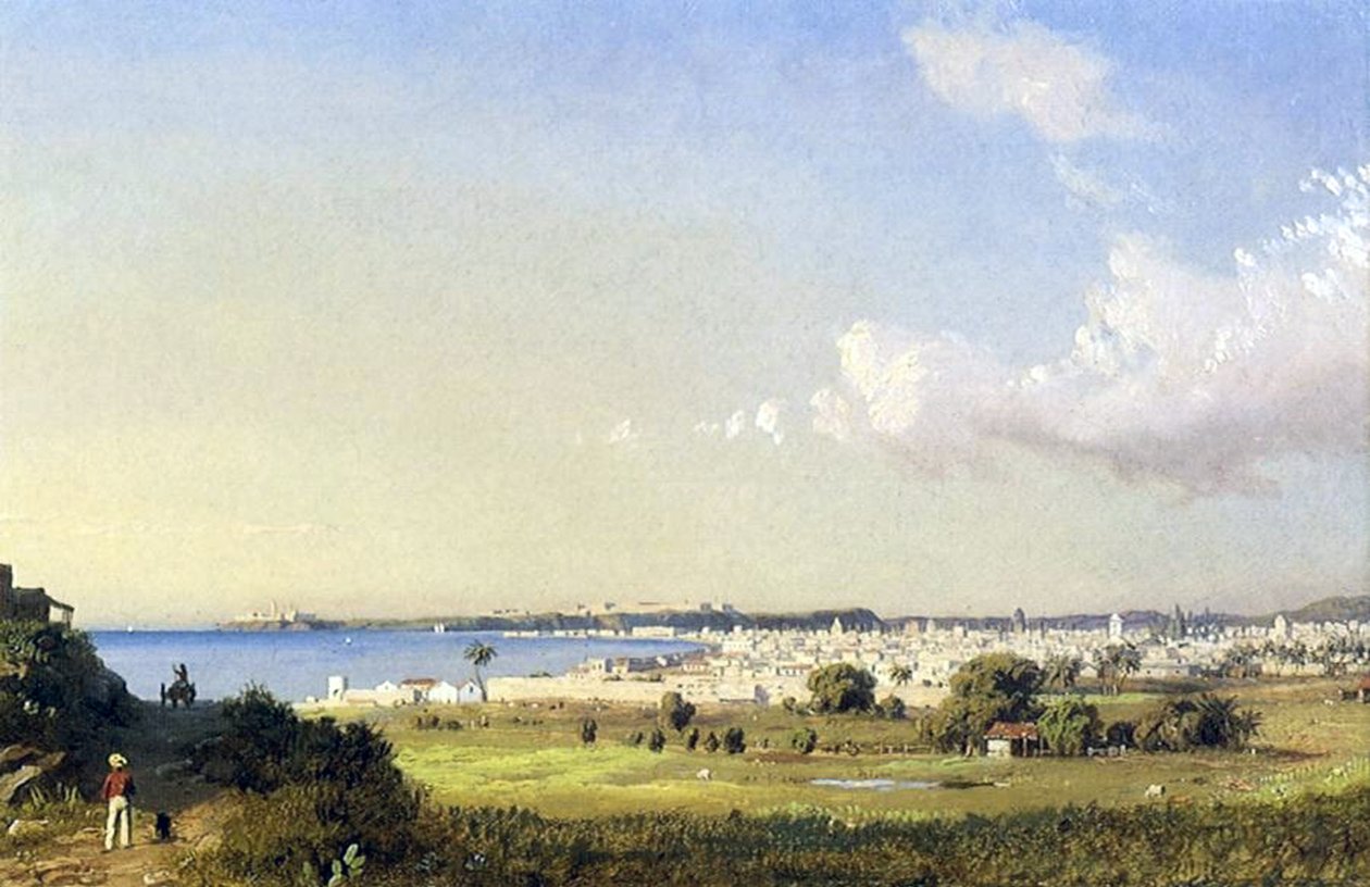 Baie de La Havane, Cuba. c.1854-61 - Charles de Wolfe Brownell
