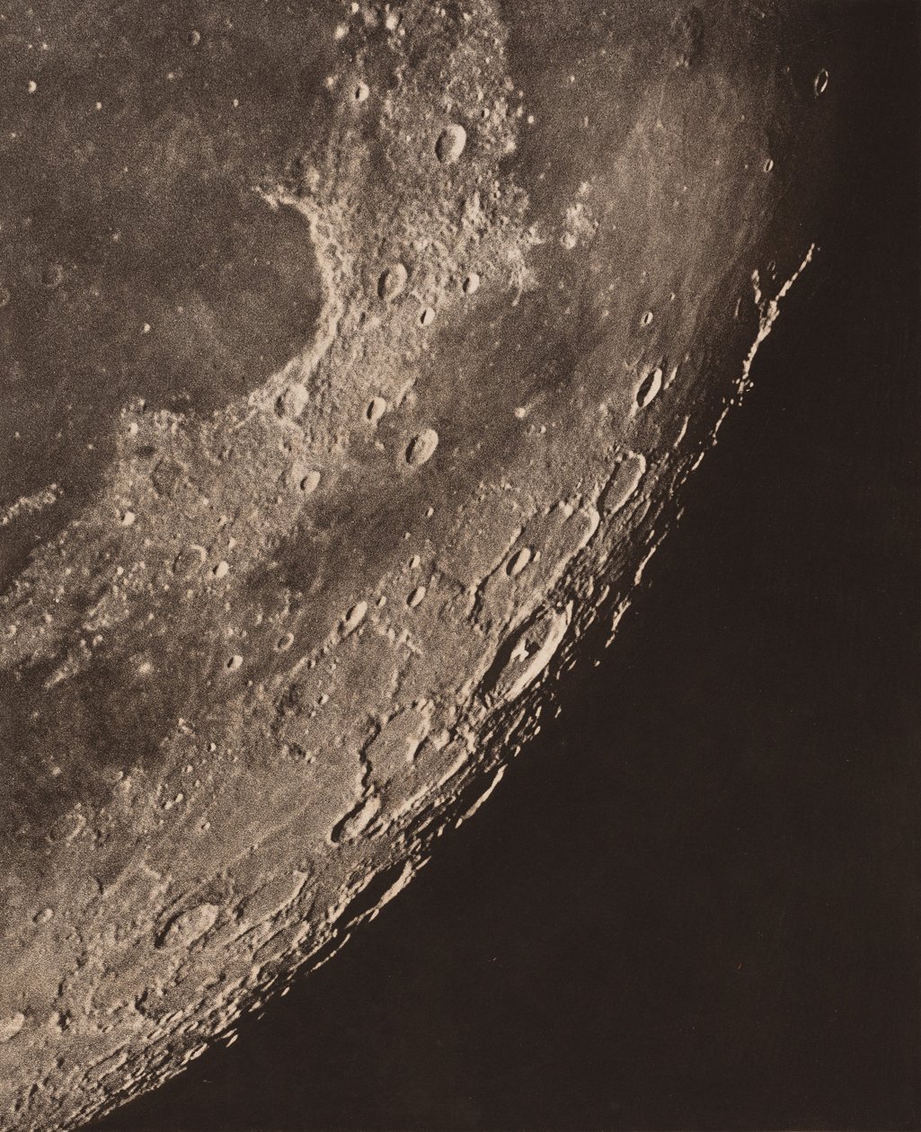 Carte photographique de la lune - Charles le Morvan