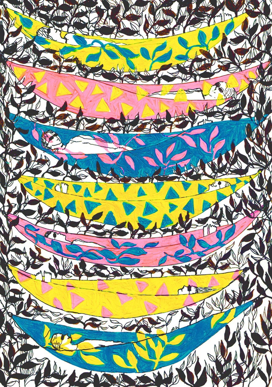 Hamacs suspendus, 2015 - Charlotte Orr