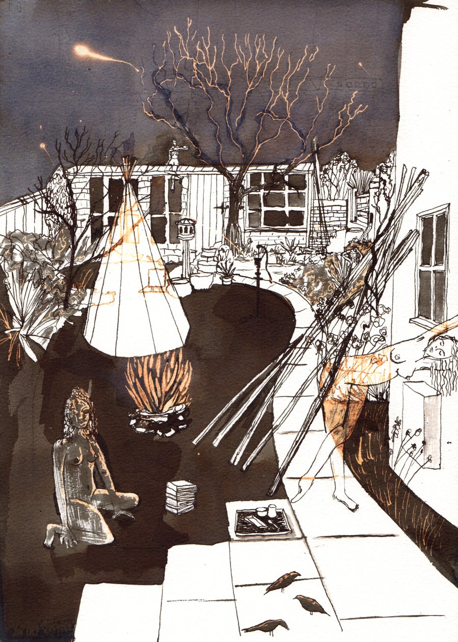 Lutins dans le jardin, 2021 - Charlotte Orr