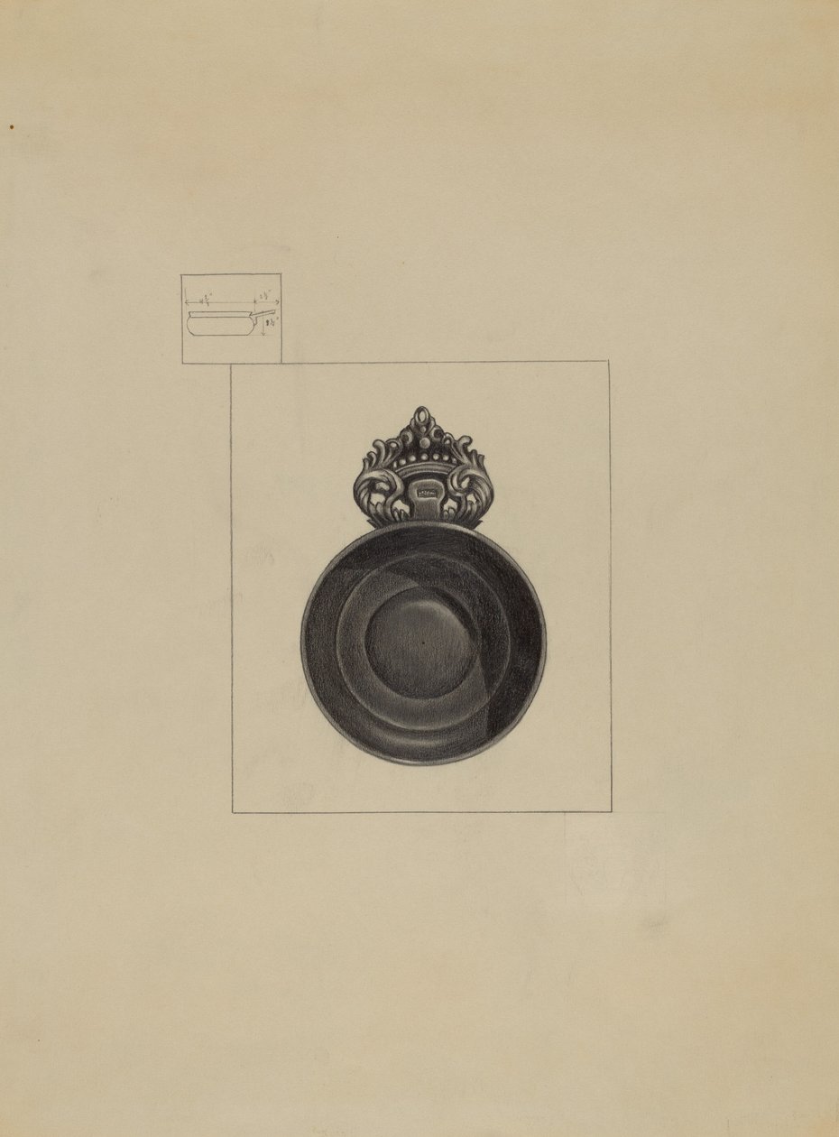 Écuelle en étain - Charlotte Winter
