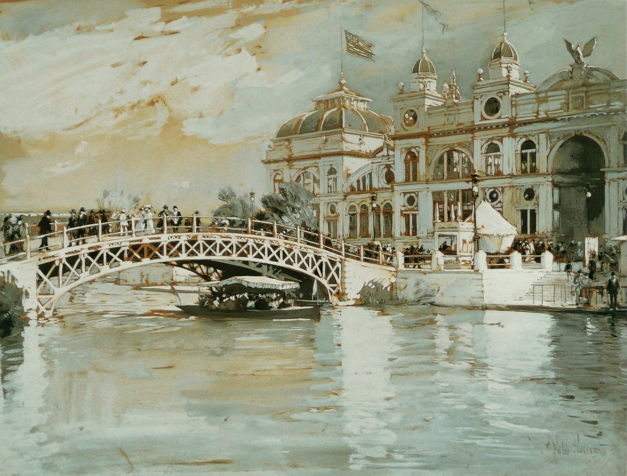 Exposition colombienne, Chicago - Childe Hassam