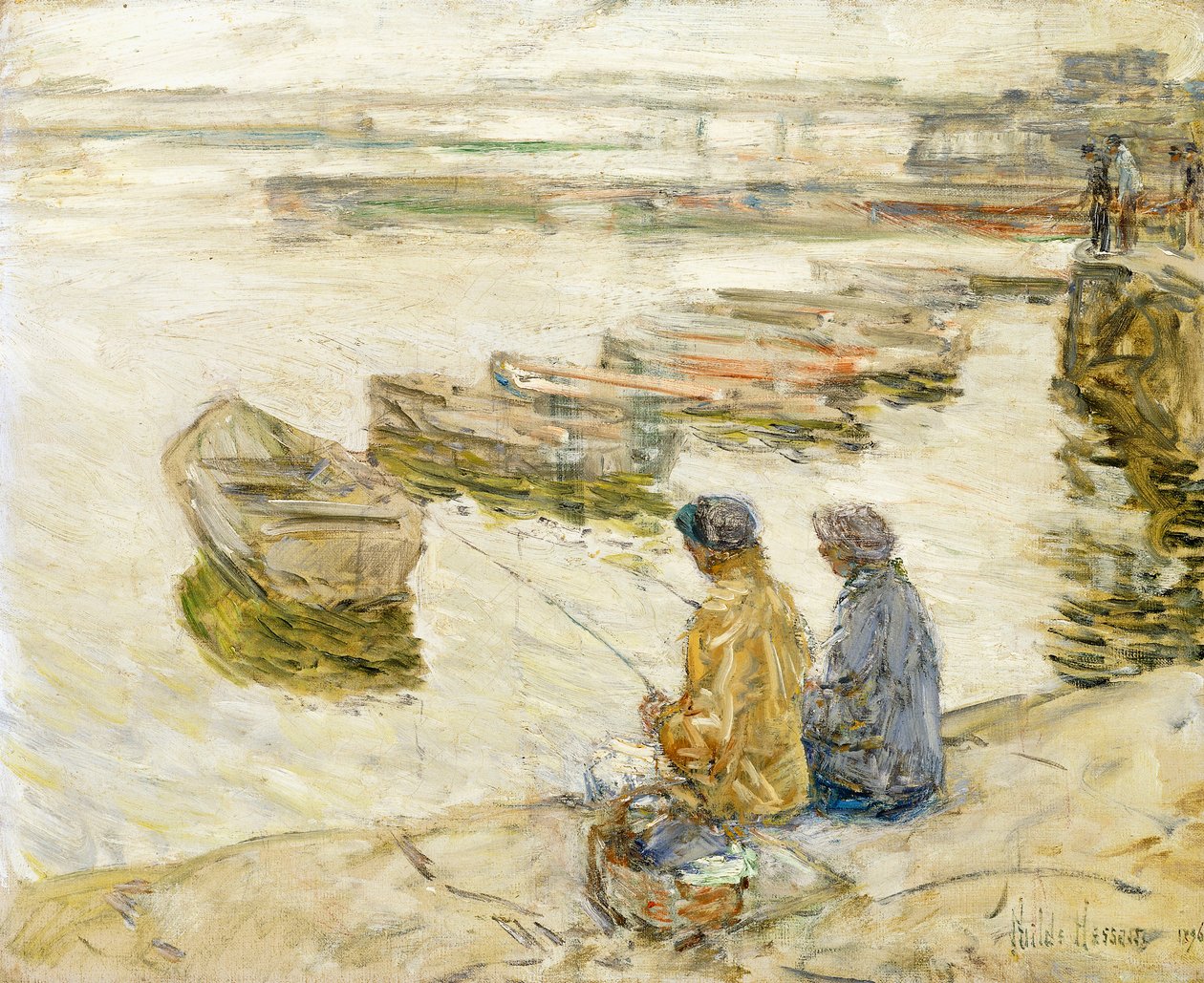 Pêche - Childe Frederick Hassam
