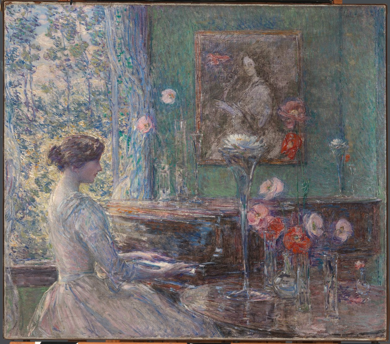 Improvisation - Childe Frederick Hassam
