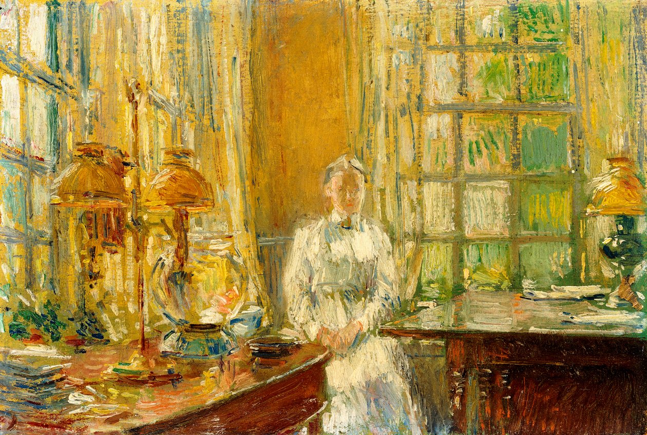 Mme Holley de Cos Cob - Childe Frederick Hassam