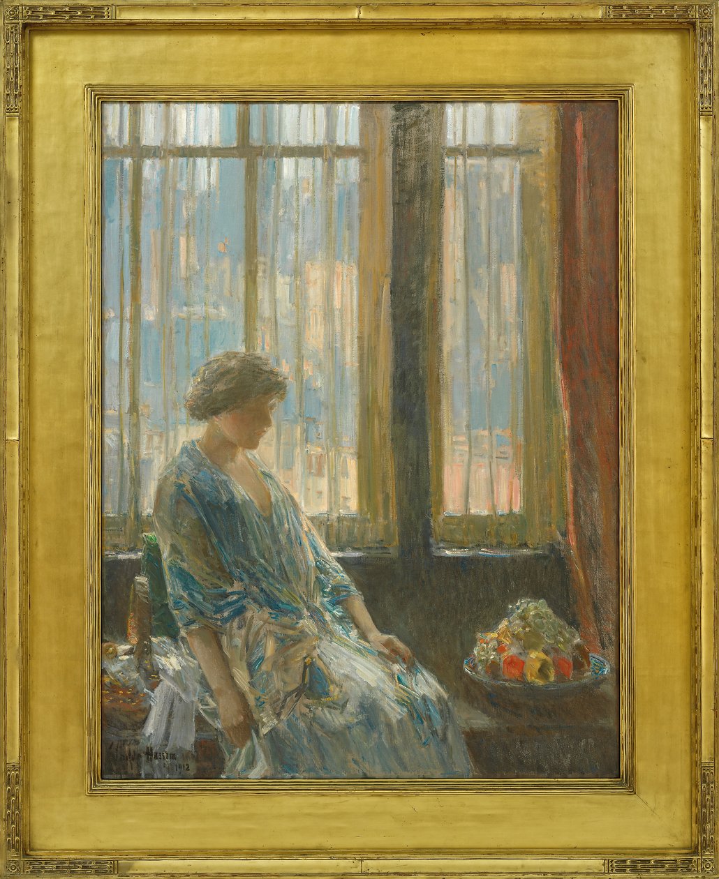 La fenêtre de New York - Childe Frederick Hassam