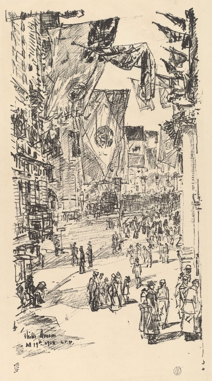 Avenue des Alliés - Childe Hassam