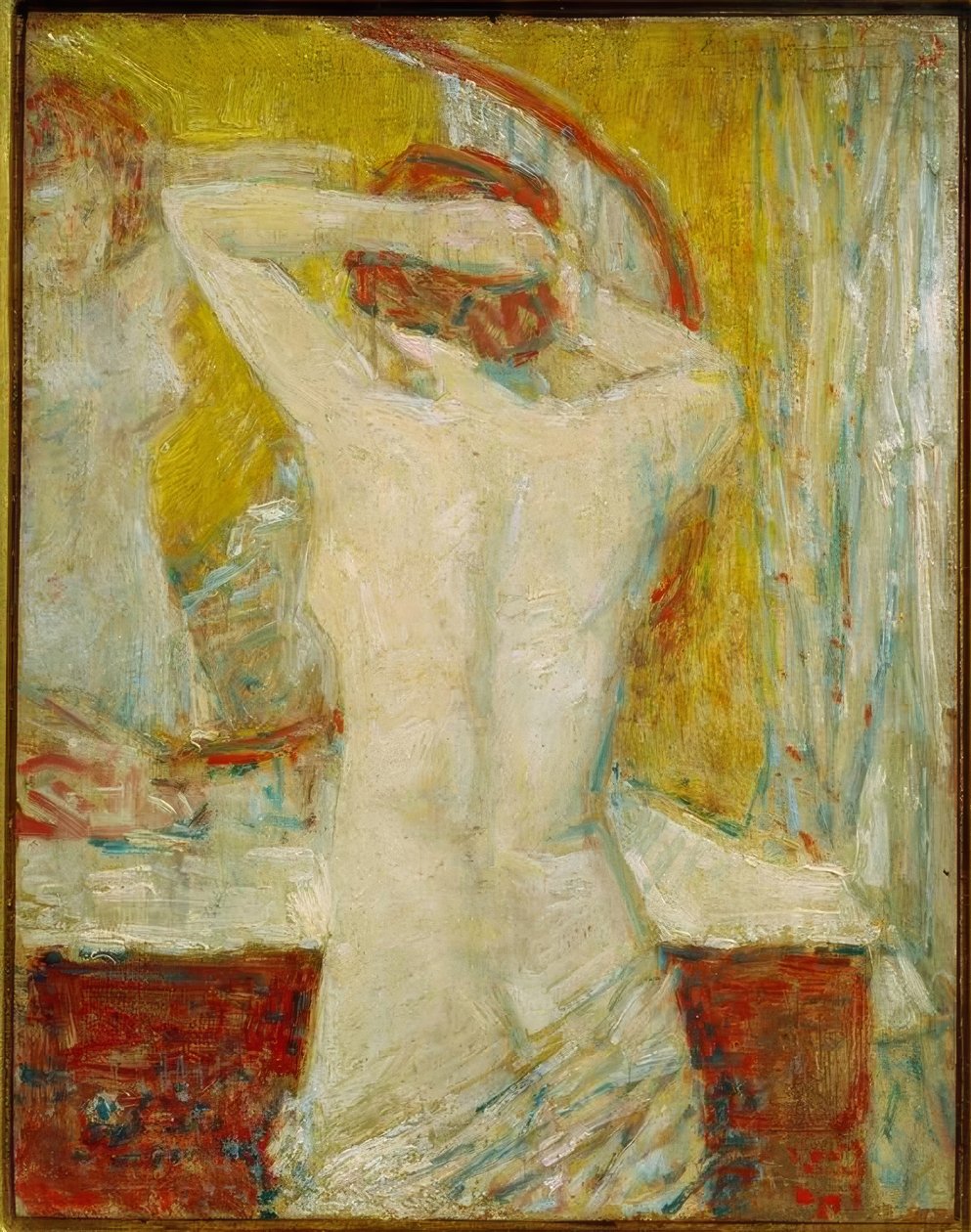 La coiffeuse - Childe Hassam