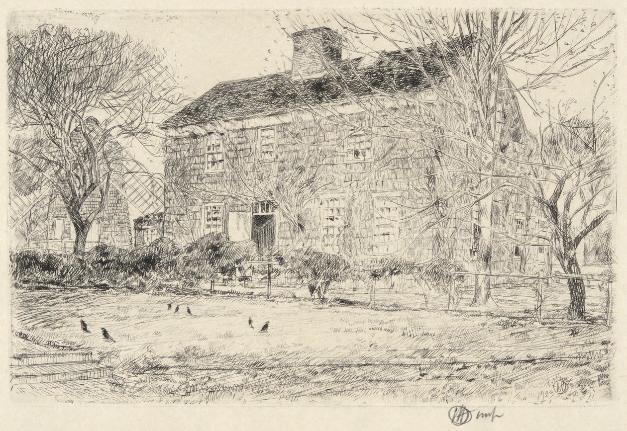 Home Sweet Home, No. 2, Easthampton, 1923 - Childe Hassam