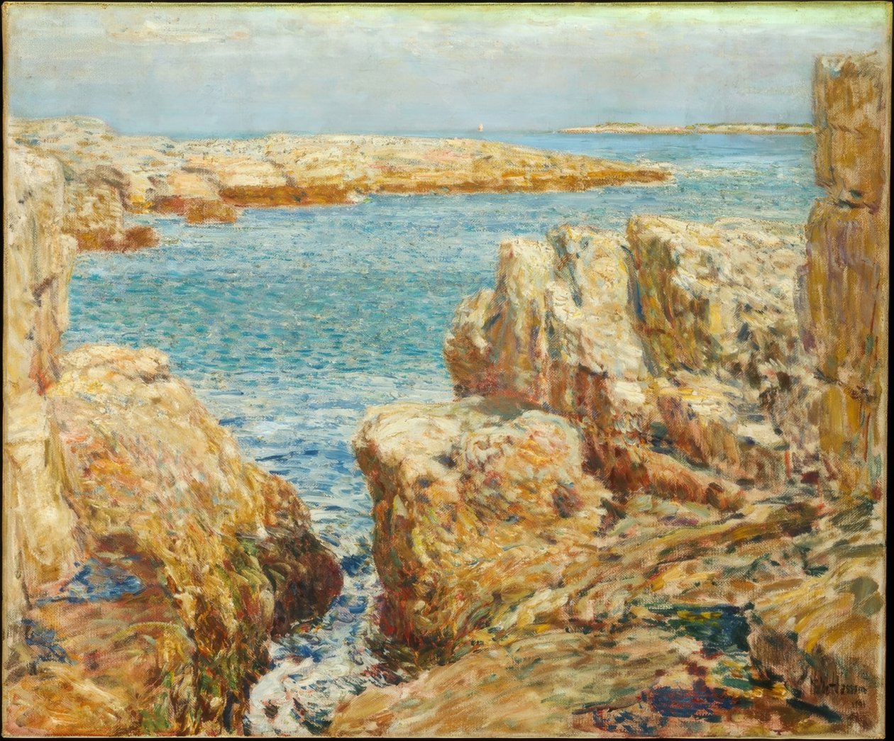 Scène côtière, Îles de Shoals - Childe Hassam