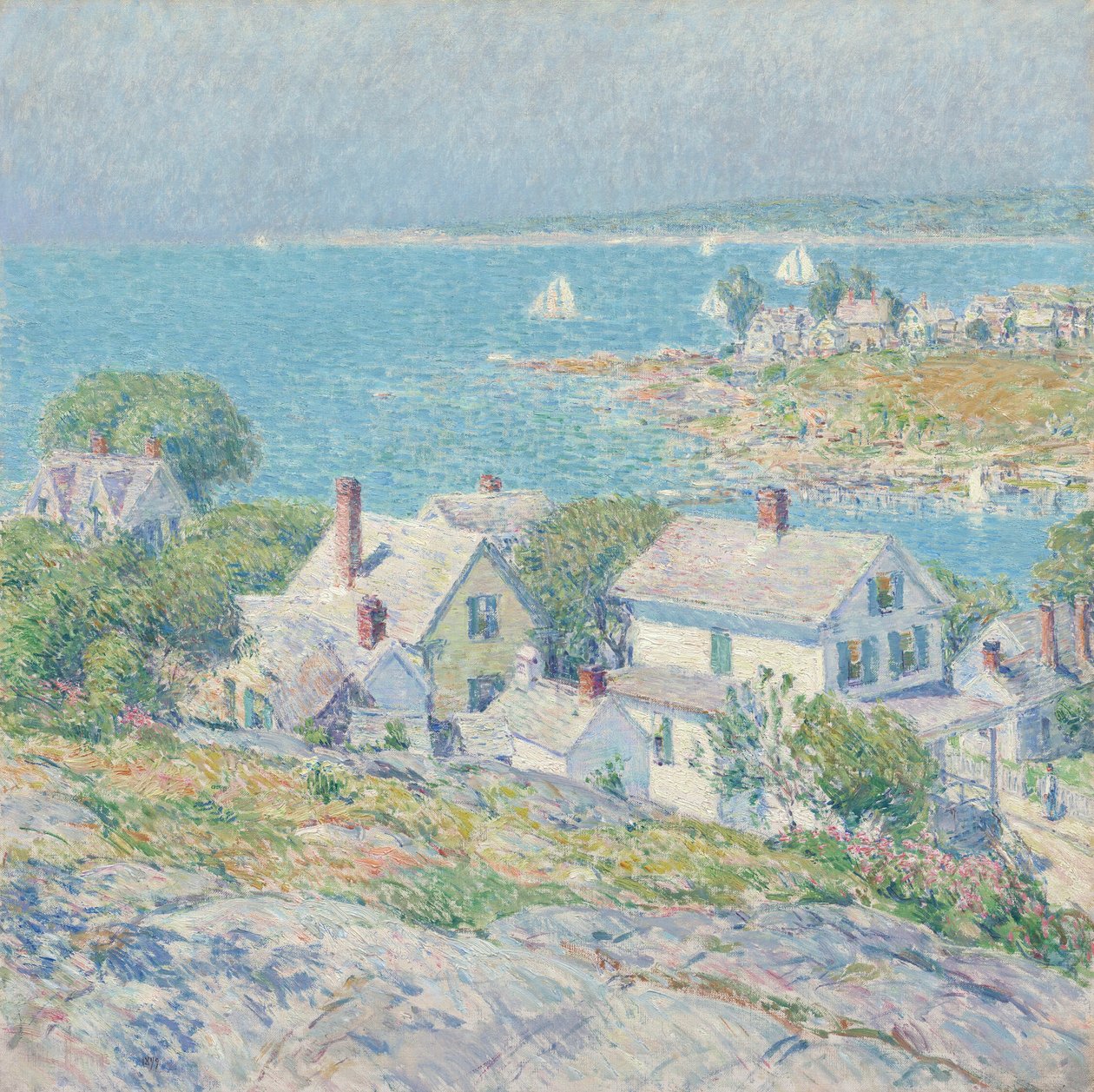 Les caps de la Nouvelle-Angleterre - Childe Hassam