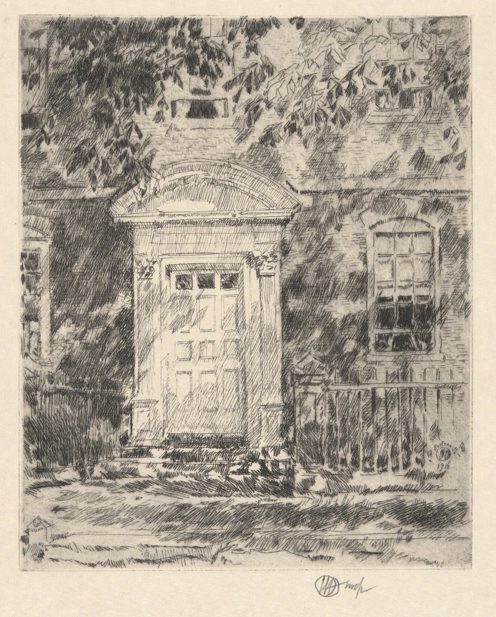 Porte de Portsmouth - Childe Hassam