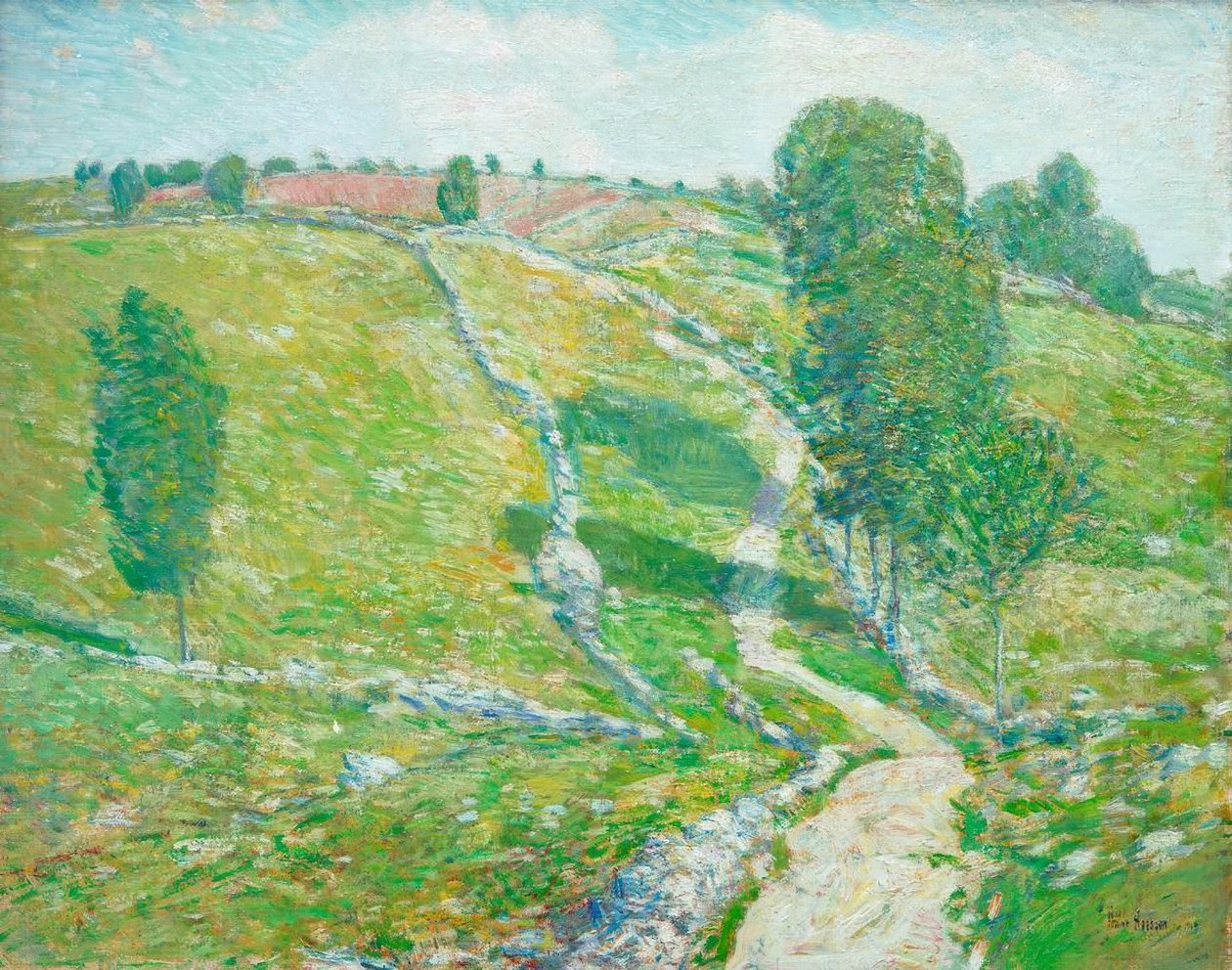 Rue au pays de Nod - Childe Hassam