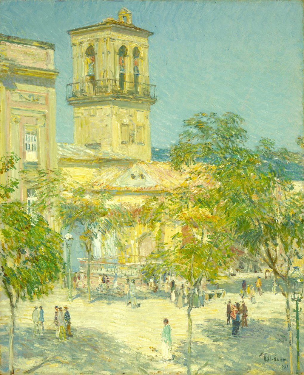 Rue du Grand Capitaine, Cordoue - Childe Hassam