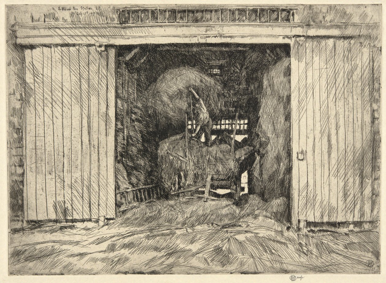 La Ferme Whitcomb, Stratham, N. H., 1920 - Childe Hassam