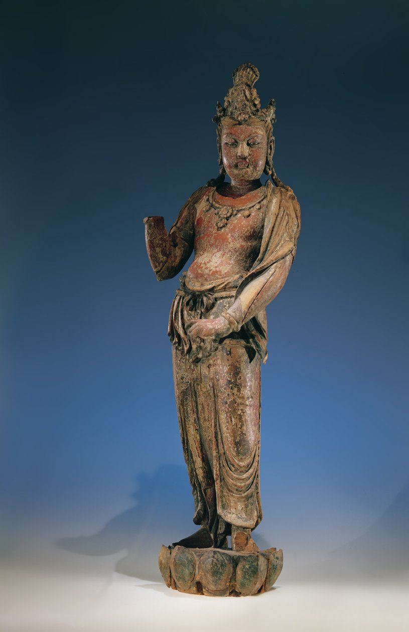 Kuan-yin debout, dynastie Yuan (1271-1368), 1282 - Chinese School