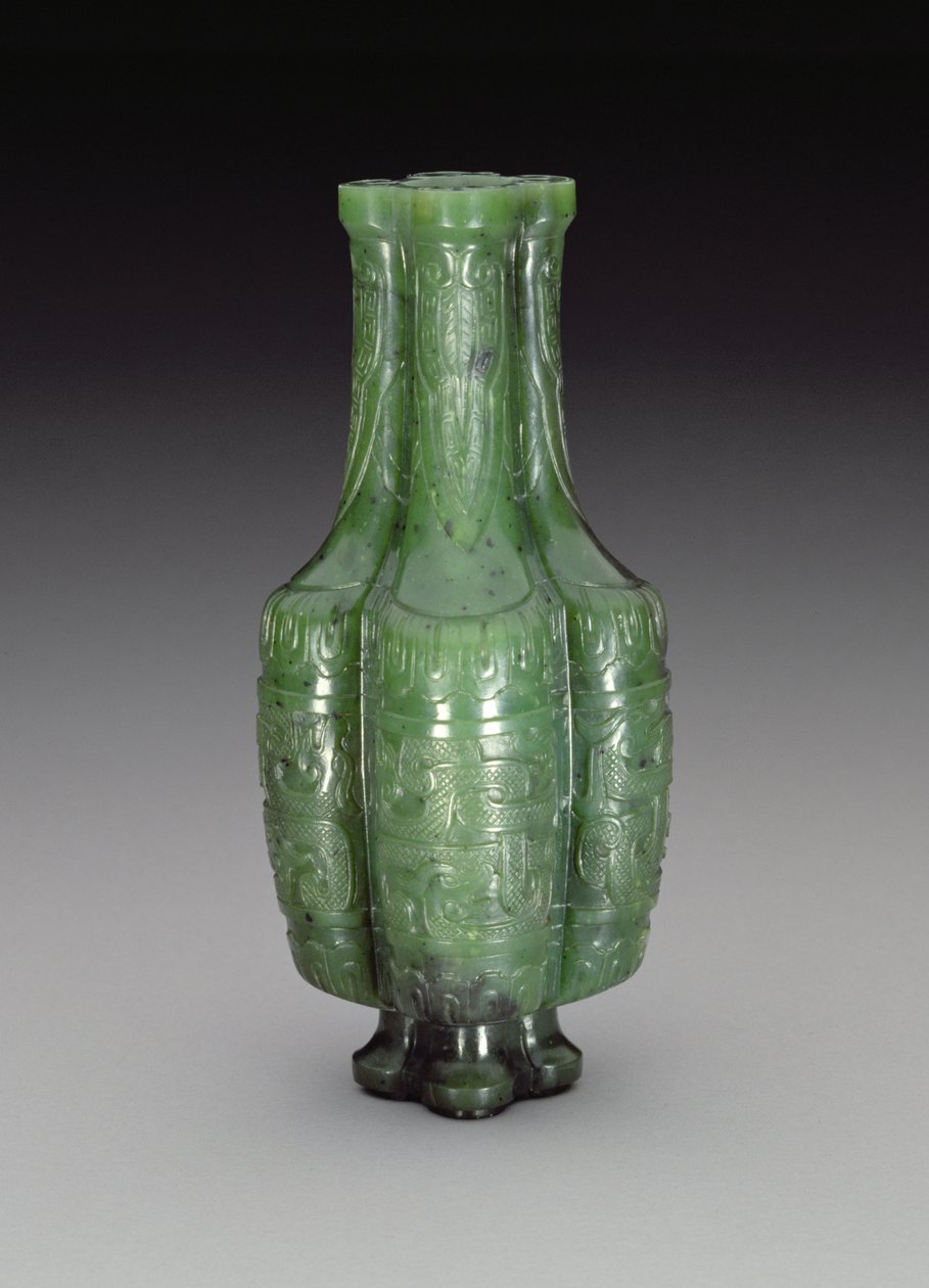 Vase (jade) - Chinese School