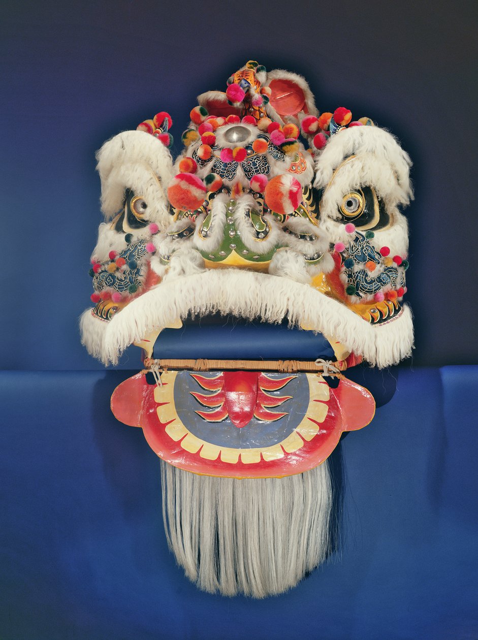 Lion dansant, Hong Kong - Chinese School