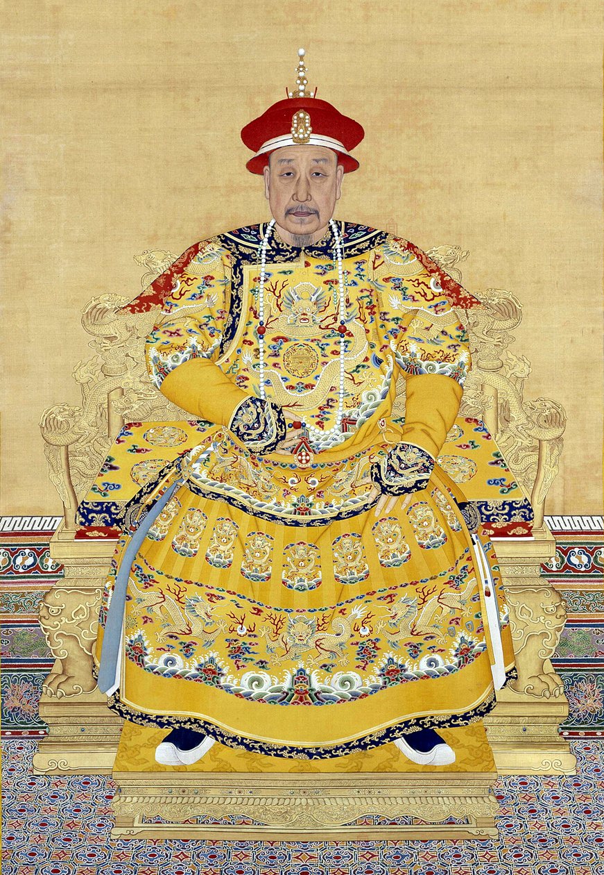 Empereur Qianlong dans sa vieillesse (1711-1799) - Chinese School