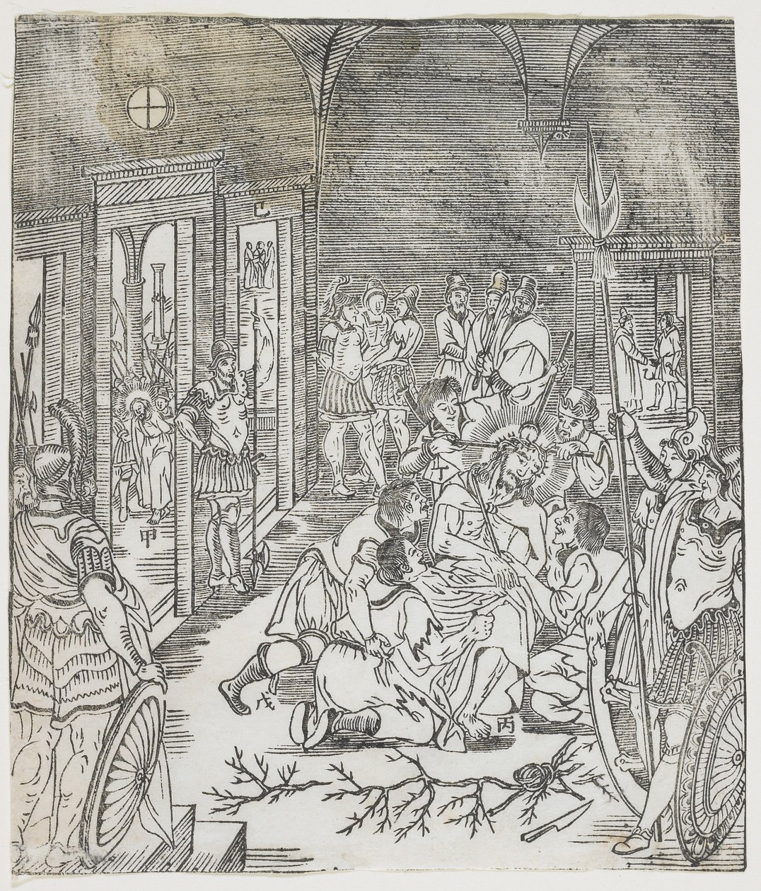 La Moquerie du Christ, 1637 - Chinese School
