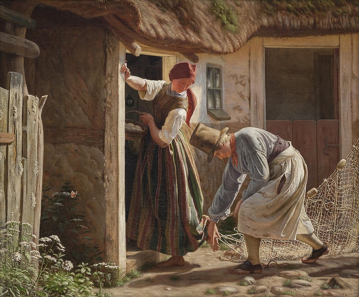 La fille prise dans le filet - Christen Dalsgaard
