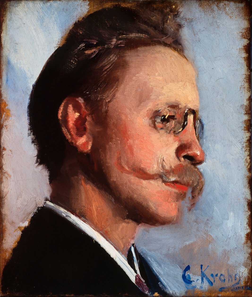 Otto Benzon - Christian Krohg