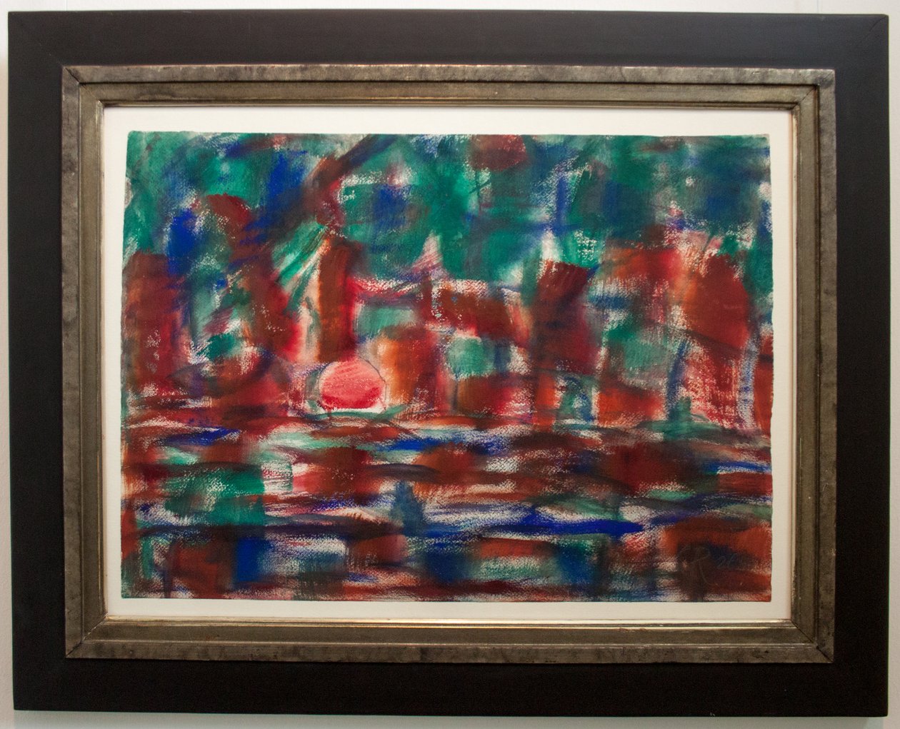 Coucher de soleil sur la mer Baltique - Christian Rohlfs