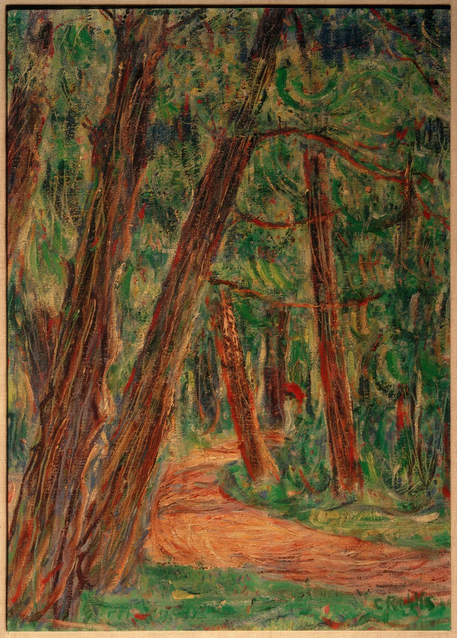 Chemin forestier - Christian Rohlfs