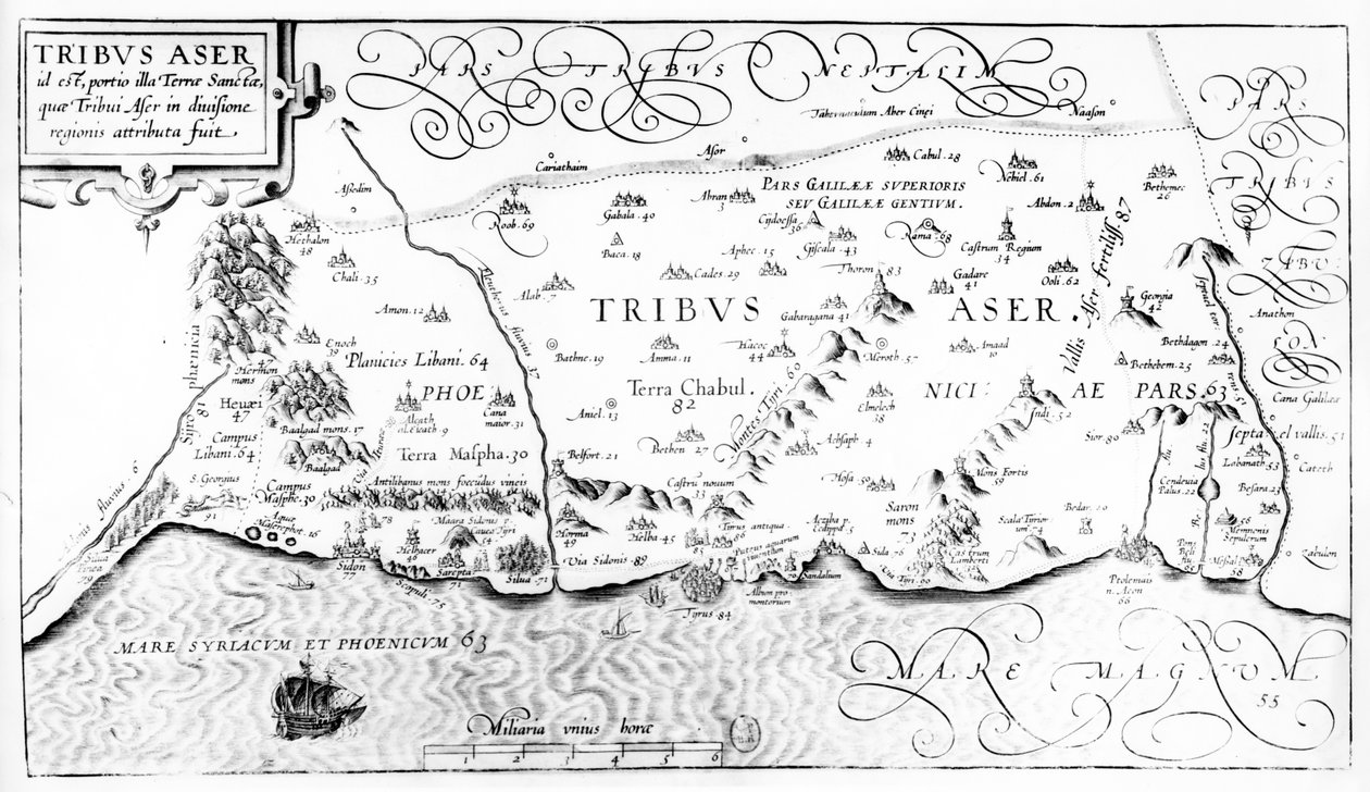 Carte de la tribu d