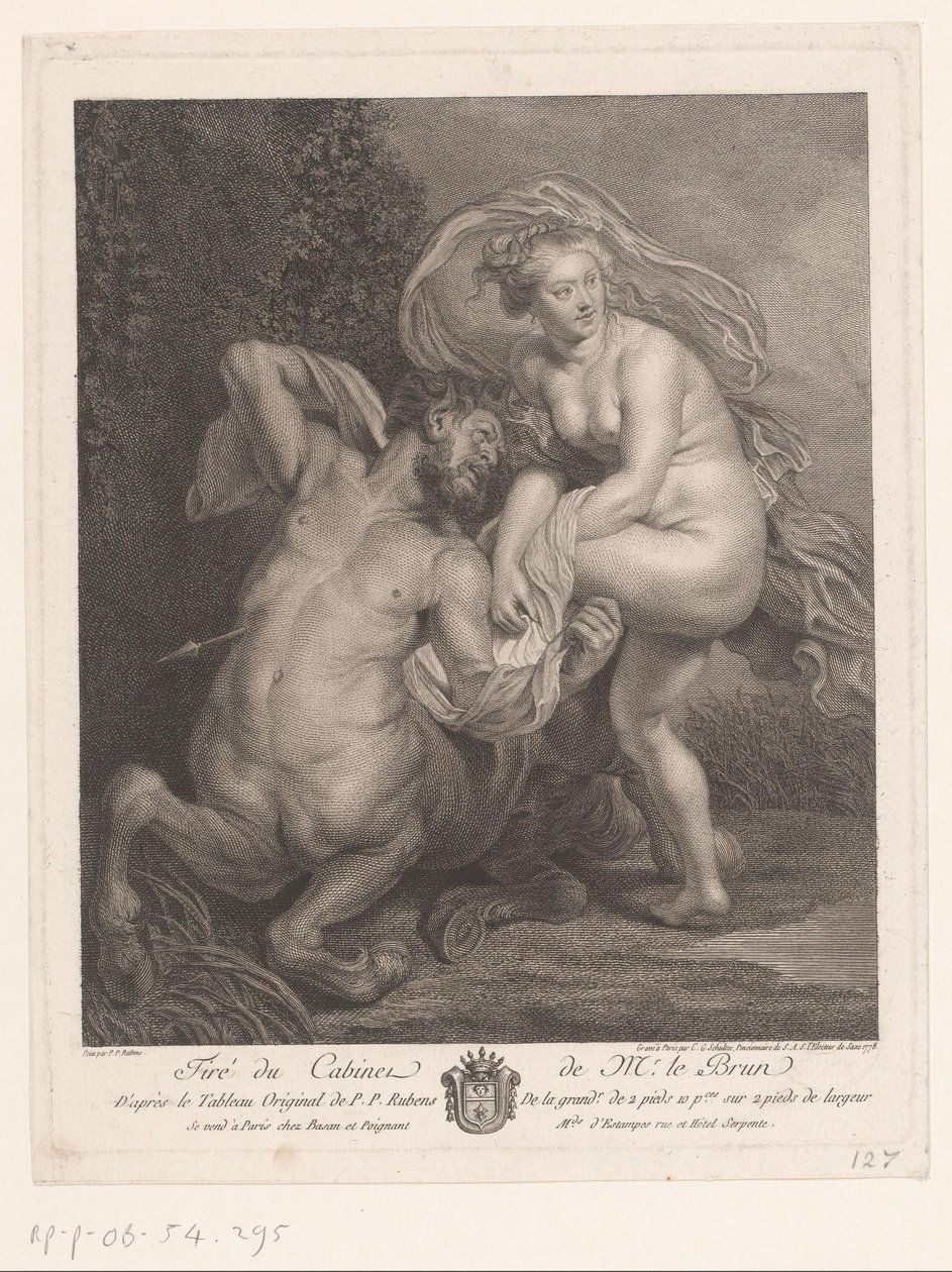 Déjanire et Nessos - Christian Gottfried Schultze